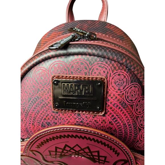 Disney Scarlet Witch Loungefly Mini Backpack NWT - Picture 4 of 9